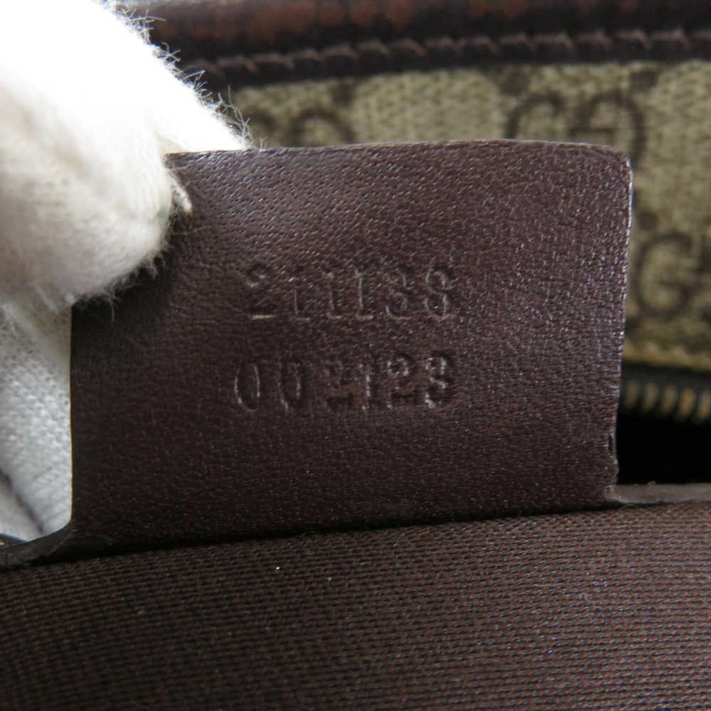 Gucci Bag Supreme Tote Shoulder Brown GG - Picture 7 of 10